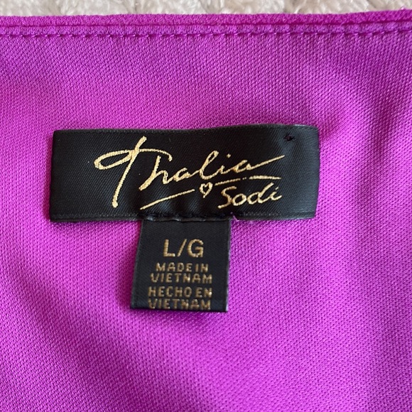 New with Tags Thalia & Soda Fushia Dress Size L - Picture 6 of 6